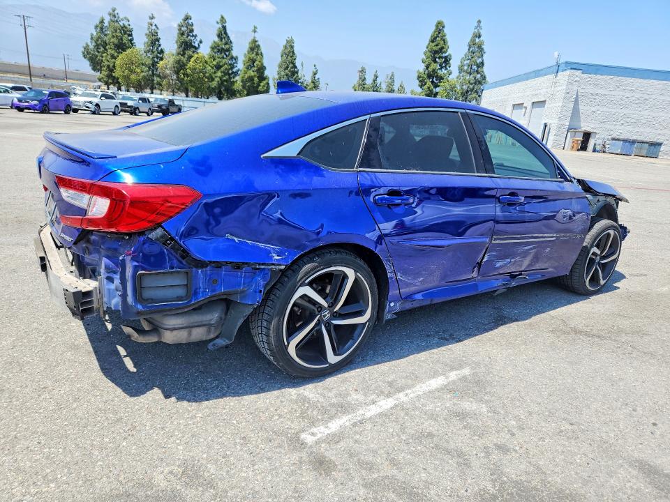 2018 Honda Accord VIN 1HGCV1F36JA029585 COPART salvage auction — ALL OVER, Ca - Salvage Certificate, sold $4,150 on 2026-07-02 (photo 3)