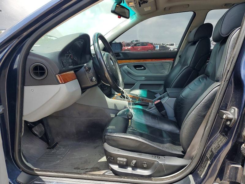 2001 BMW 5er VIN WBADS43431GD85953 COPART salvage auction — FRONT END, Ca - Salvage Certificate, sold $500 on 2026-07-07 (photo 7)