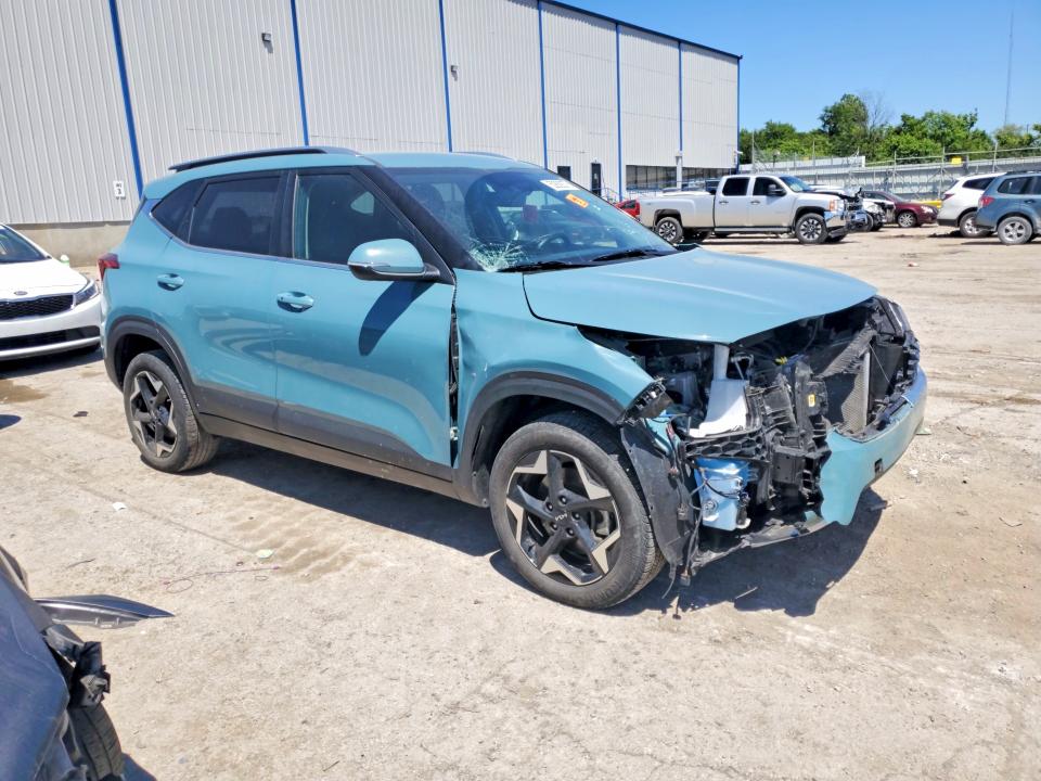 2025 Kia Seltos VIN KNDERCAAXS7690662 COPART salvage auction — FRONT END, Ky - Cert Of Title-Salvage, sold $7,600 on 2026-07-22 (photo 4)