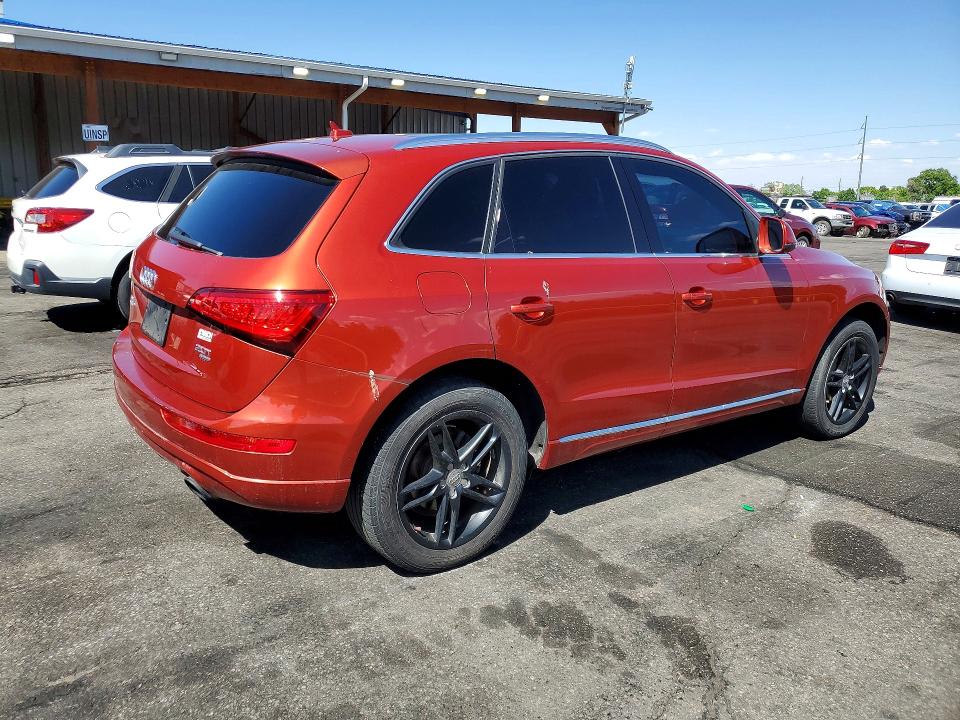 2014 Audi Q5 VIN WA1LFAFP7EA083833 COPART salvage auction — MINOR DENT/SCRATCHES, Co - Dis/Dlr/Exp Only Clean Title, sold $2,700 on 2026-07-09 (photo 3)
