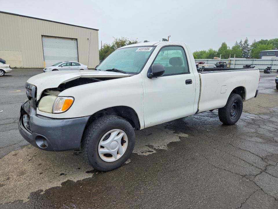 2004 Toyota Tundra VIN 5TBJN32144S440327 COPART salvage auction — FRONT END, Or - Salvage Title Certificate, sold $2,100 on 2026-07-27 (photo 1)