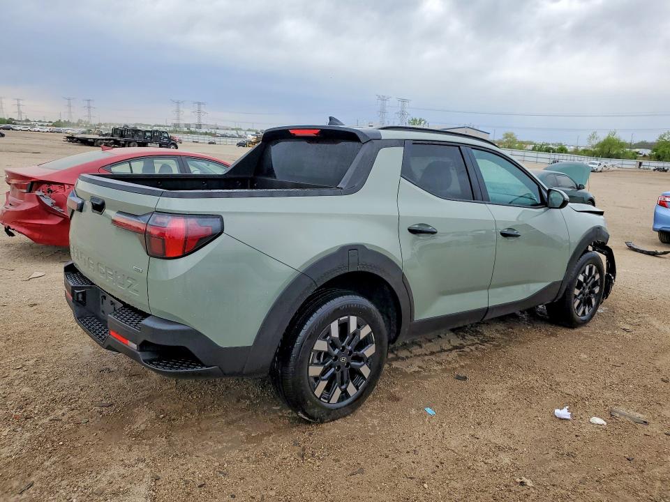 2026 Hyundai Santa cruz VIN 5NTJBDDE6TH162073 COPART salvage auction — FRONT END, Il - Salvage Certificate, sold $9,500 on 2026-07-09 (photo 3)