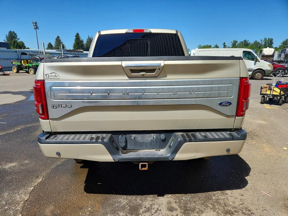 2017 Ford VIN 1FTEW1EG1HFC14911 COPART salvage auction — MINOR DENT/SCRATCHES, Wy - Certificate Of Title, sold $14,400 on 2026-07-09 (photo 6)