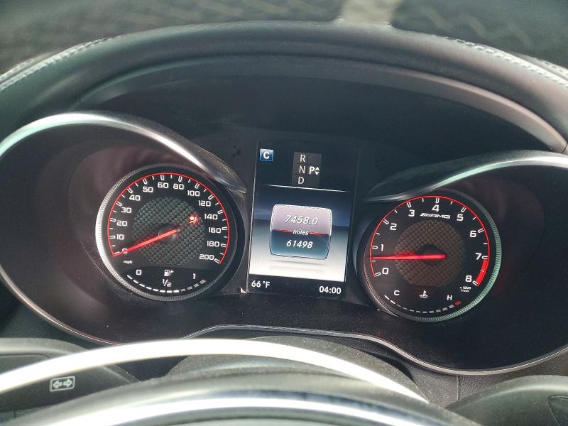 2018 Mercedes-benz C-klasse VIN WDDWJ8HB1JF675680 COPART salvage auction — FRONT END, SC - CERT OF TITLE-SALVAGE, sold $21,300 on 2026-07-10 (photo 9)