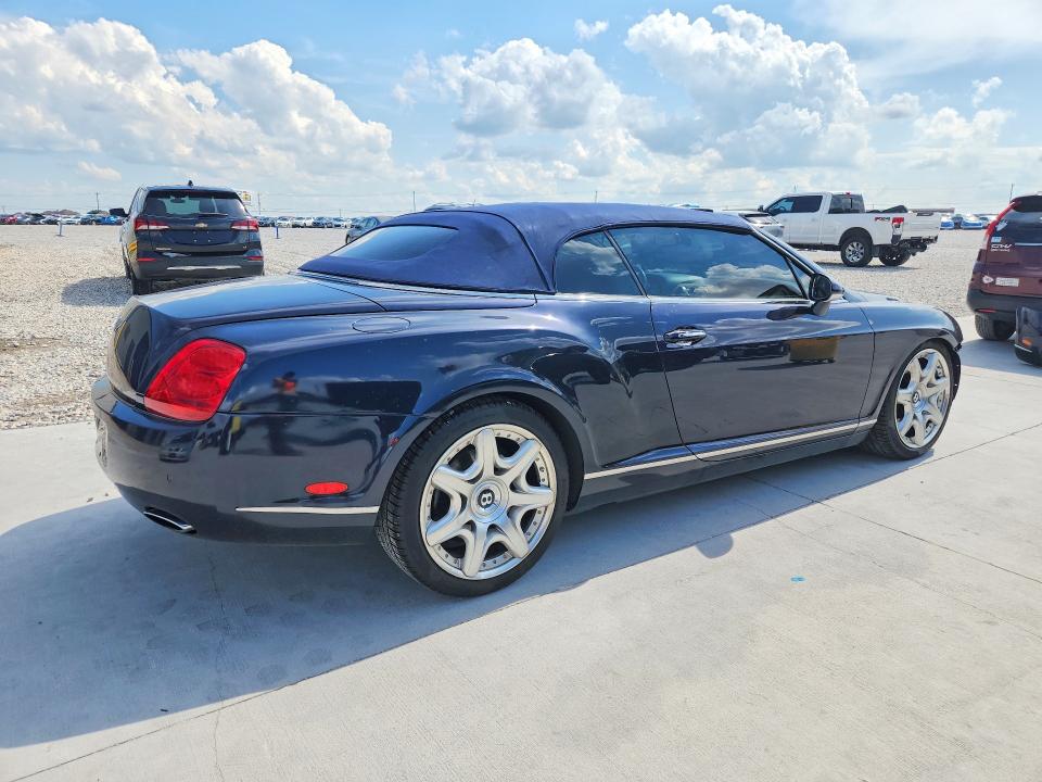 2008 Bentley Continental VIN SCBDR33W88C057519 COPART salvage auction — FRONT END, Tx - Certificate Of Title, sold $8,700 on 2026-07-21 (photo 3)