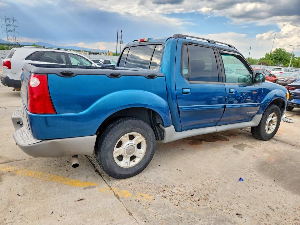 2001 Ford Explorer VIN 1FMZU77E41UB90493 COPART salvage auction — REAR END, Co - Public - Salvage Title, sold $925 on 2026-07-08 (photo 3)