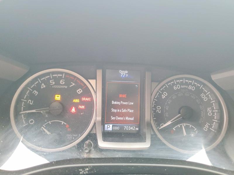 2021 Toyota Tacoma VIN 5TFAZ5CN8MX105123 COPART salvage auction — REAR END, Ga - Cert Of Title-Salvage, sold $14,700 on 2026-07-21 (photo 9)