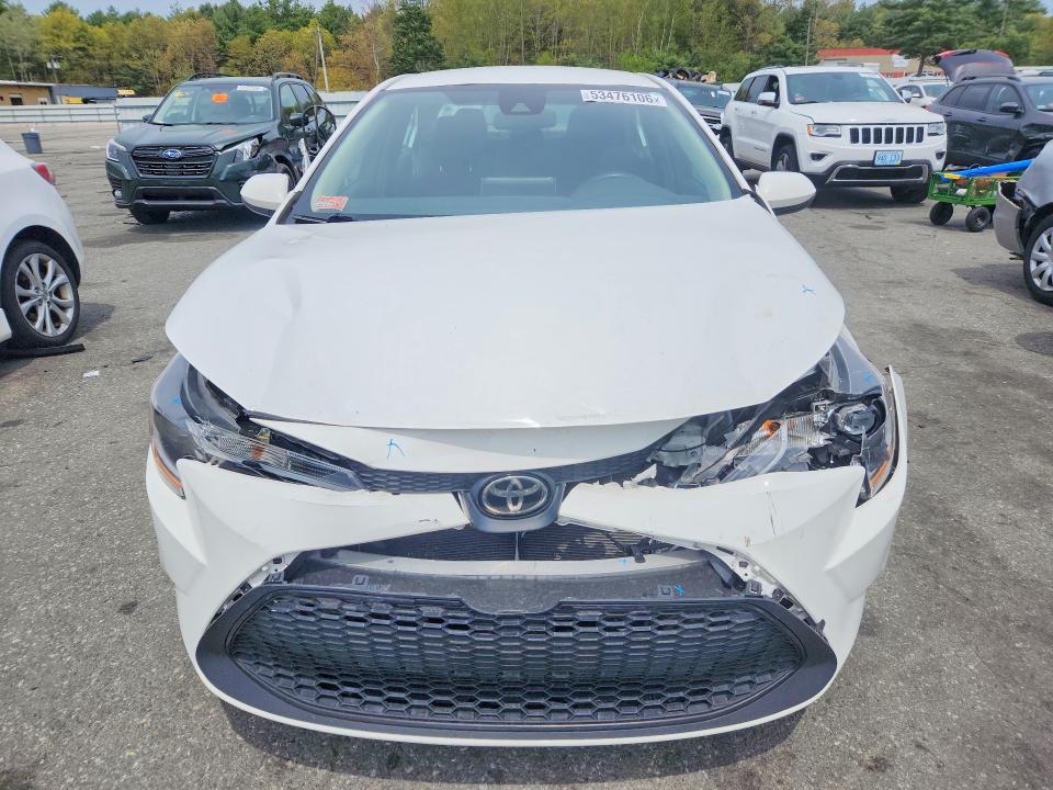 2021 Toyota VIN 5YFEPMAE6MP243245 COPART salvage auction — FRONT END, Id - Salvage Certificate Of Title, sold $4,550 on 2026-07-28 (photo 5)