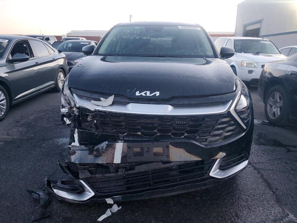 2025 Kia Sportage VIN KNDPU3DG5S7237671 COPART salvage auction — FRONT END, NV - CERTIFICATE OF TITLE, sold $9,900 on 2026-07-09 (photo 5)