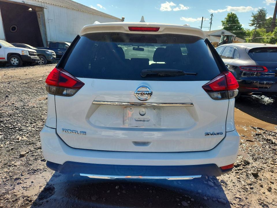 2017 Nissan Rogue VIN KNMAT2MV6HP532322 COPART salvage auction — FRONT END, Pa - Certificate Of Salvage, sold $1,050 on 2026-07-27 (photo 6)