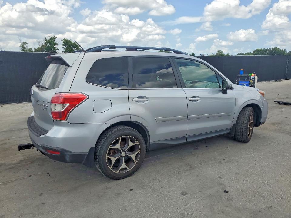 2014 Subaru Forester VIN JF2SJGPC0EH452717 COPART salvage auction — FRONT END, Fl - Cert Of Title Slvg Rebuildable, sold $475 on 2026-07-14 (photo 3)