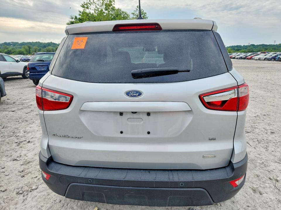 2018 Ford Ecosport VIN MAJ3P1TEXJC182799 COPART salvage auction — FRONT END, Il - Salvage Certificate, sold $800 on 2026-07-27 (photo 6)