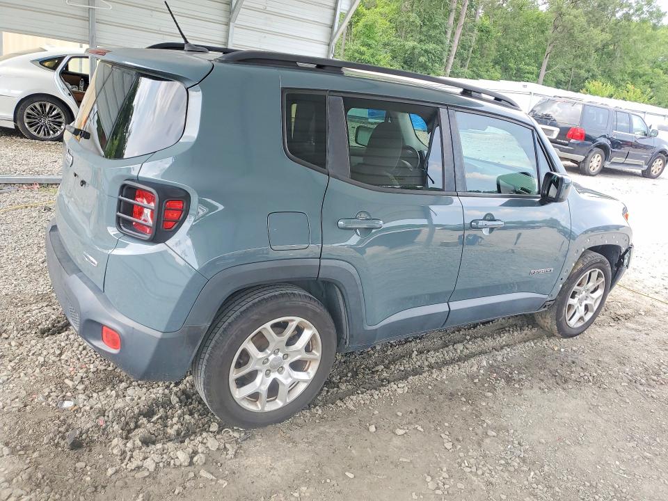 2017 Jeep Renegade VIN ZACCJABB6HPE72174 COPART salvage auction — FRONT END, Ga - Cert Of Title-Salvage, sold $1,950 on 2026-07-21 (photo 3)