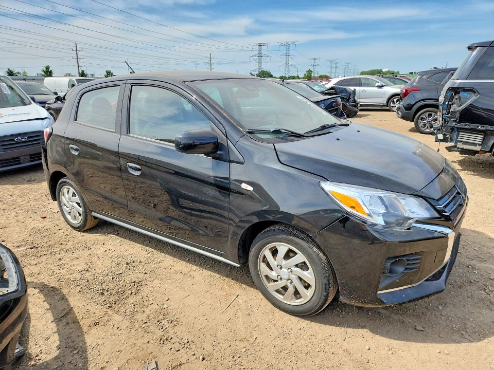 2022 Mitsubishi VIN ML32AUHJXNH005664 COPART salvage auction — FRONT END, Il - Salvage Certificate, sold $2,250 on 2026-07-28 (photo 4)