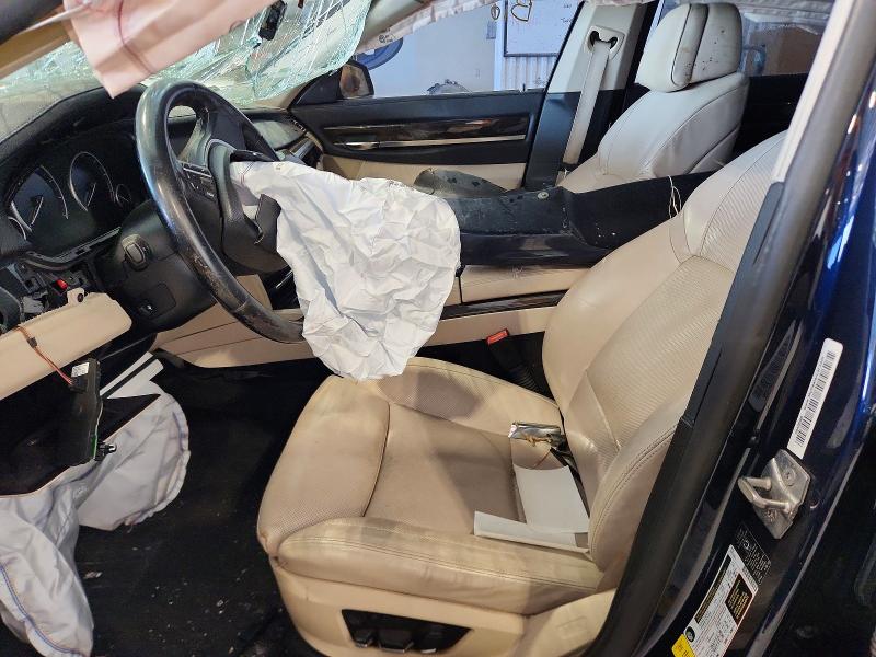 2012 BMW 7er VIN WBAKB8C56CC962635 COPART salvage auction — FRONT END, Ne - Cert Of Title-Salvage, sold $525 on 2026-07-07 (photo 7)