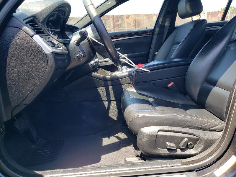 2015 BMW 5er VIN WBA5B3C5XFD546800 COPART salvage auction — REAR END, Ca - Salvage Certificate, sold $3,500 on 2026-07-10 (photo 7)