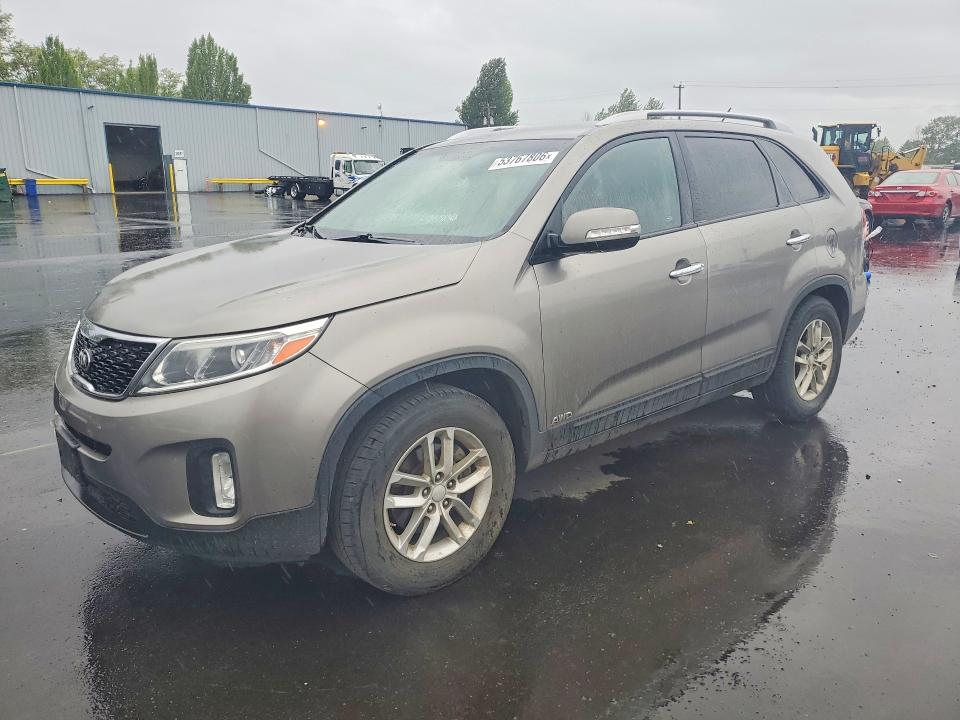 2015 Kia Sorento VIN 5XYKTCA69FG631868 COPART salvage auction — FRONT END, Or - Cert Of Title-Reconstructed, sold $575 on 2026-07-06 (photo 1)