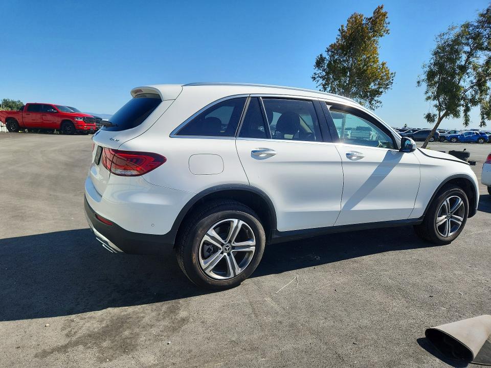 2022 Mercedes-benz Glc VIN W1N0G8EB4NV370293 COPART salvage auction — FRONT END, Ca - Salvage Certificate, sold $12,400 on 2026-07-22 (photo 3)
