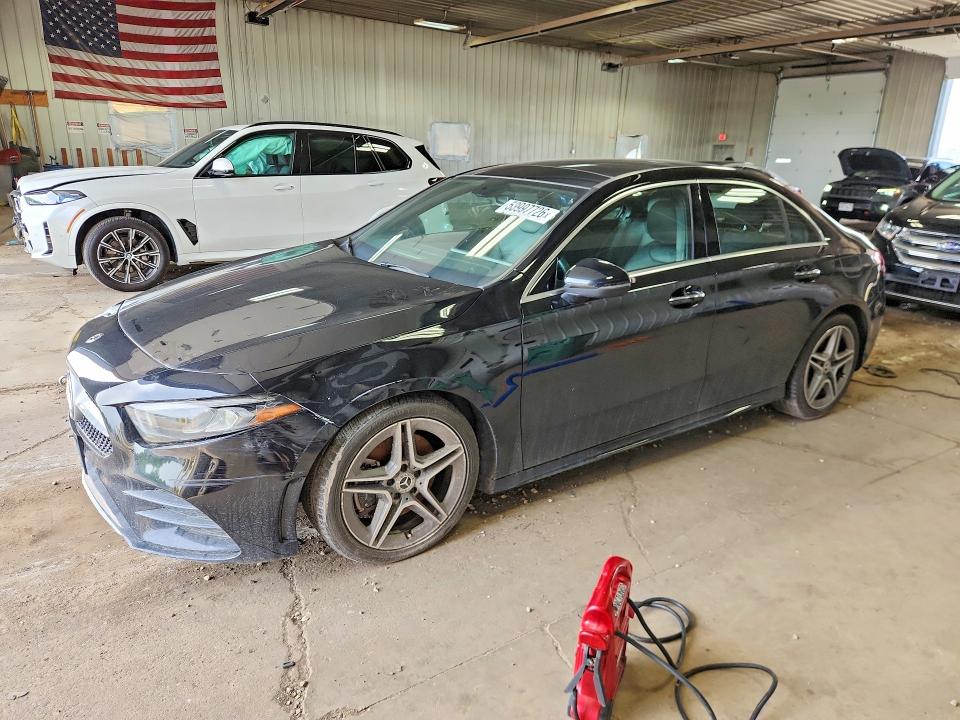 2020 Mercedes-benz A-klasse VIN WDD3G4FBXLW040974 COPART salvage auction — FRONT END, Il - Certificate Of Title, sold $7,500 on 2026-07-18 (photo 1)