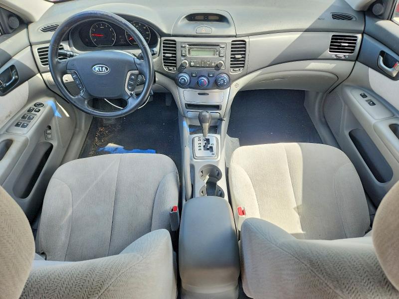 2007 Kia Optima VIN KNAGE124375146358 COPART salvage auction — SIDE, Pa - Cert Of Salv-R=Reconstructed, sold $475 on 2026-07-20 (photo 8)