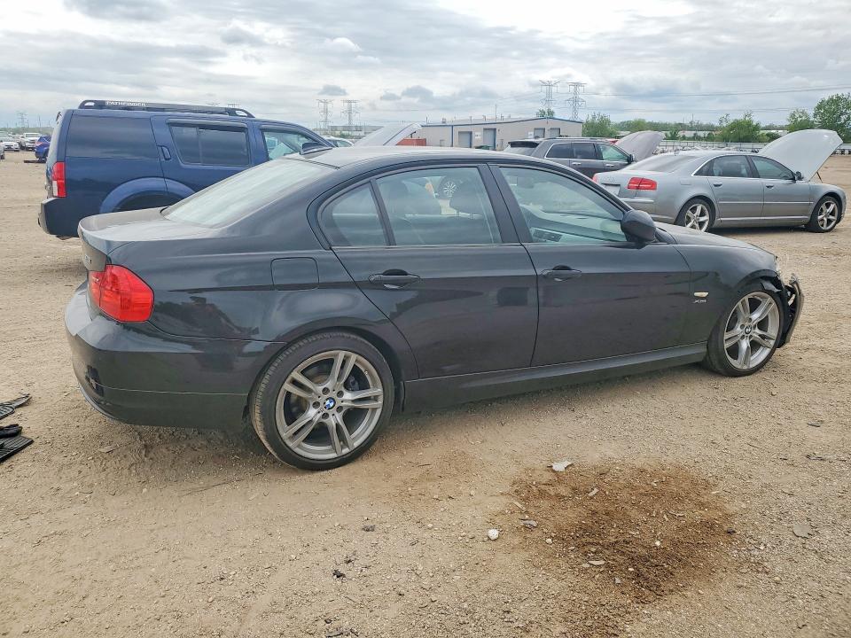 2011 BMW 3er VIN WBAPK7C52BA971598 COPART salvage auction — FRONT END, Il - Salvage Certificate, sold $600 on 2026-07-07 (photo 3)