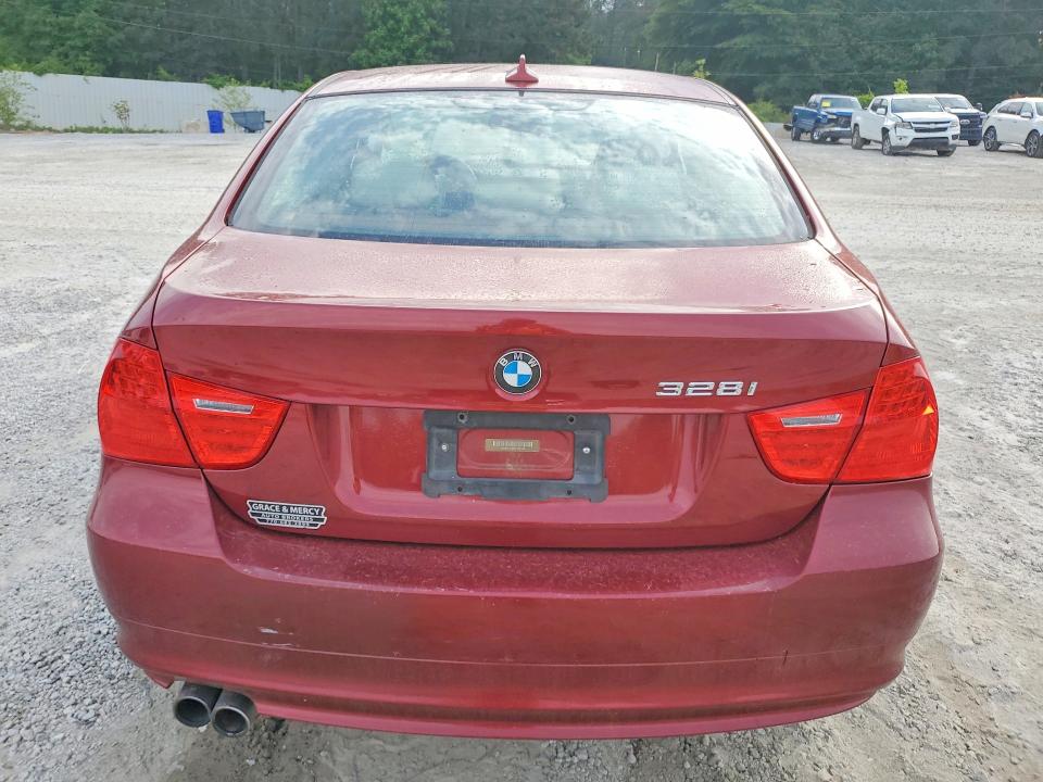 2011 BMW 3er VIN WBAPK7C55BF196149 COPART salvage auction — FRONT END, GA - CERT OF TITLE-SALVAGE, sold $175 on 2026-07-06 (photo 6)