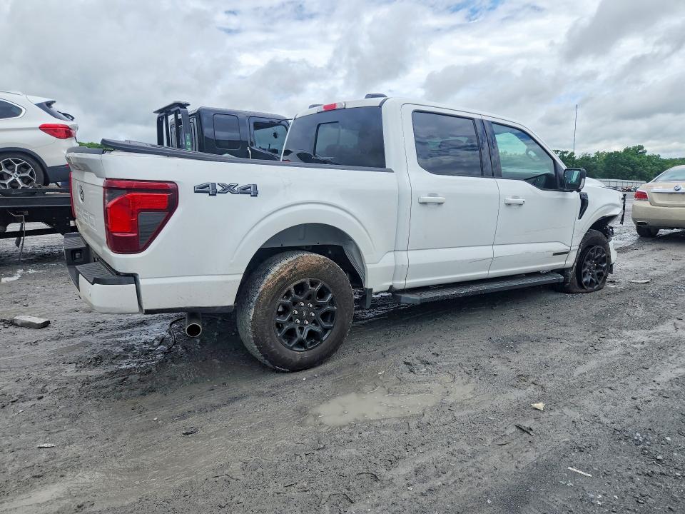 2024 Ford F-150 VIN 1FTFW3LD1RFA49436 COPART salvage auction — FRONT END, Nc - Salvage Certificate Of Title, sold $18,100 on 2026-07-29 (photo 3)