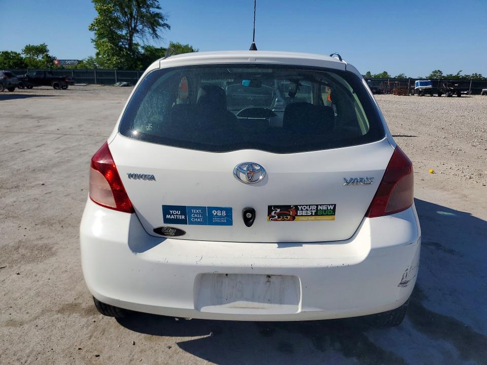 2008 Toyota Yaris VIN JTDJT923185153220 COPART salvage auction — FRONT END, Mo - Salvage Certificate Of Title, sold $475 on 2026-07-06 (photo 6)