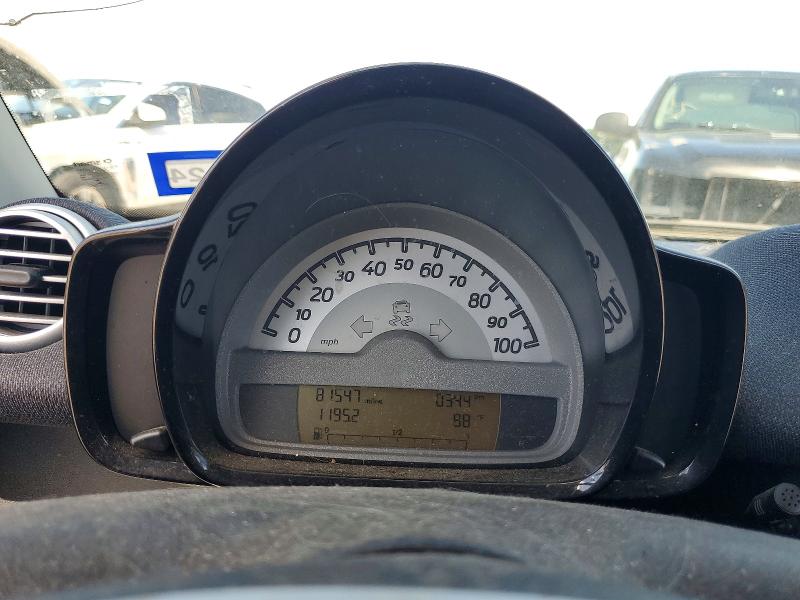 2015 Smart Fortwo VIN WMEEJ3BA5FK796382 COPART salvage auction — SIDE, Tx - Salvage Vehicle Title, sold $1,250 on 2026-08-11 (photo 9)