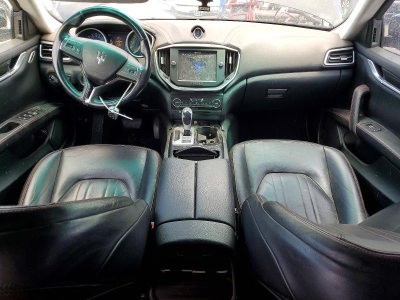2016 Maserati Ghibli VIN ZAM57XSA6G1175689 COPART salvage auction — MINOR DENT/SCRATCHES, CA - DIS/DLR/EXP ONLY CLEAN TITLE, sold $4,100 on 2026-07-27 (photo 8)