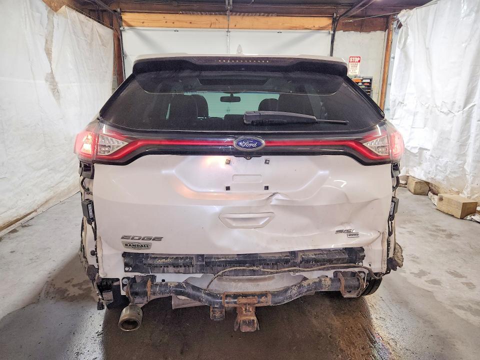 2015 Ford Edge VIN 2FMTK4J82FBC30130 COPART salvage auction — REAR END, Pa - Certificate Of Salvage, sold $2,400 on 2026-07-02 (photo 6)