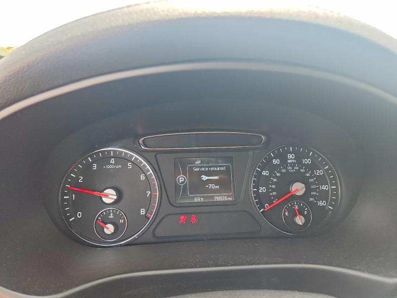 2016 Kia Sorento VIN 5XYPG4A33GG090128 COPART salvage auction — FRONT END, Ma - Cert Of Title-Reconstrctd Coll, sold $300 on 2026-07-29 (photo 9)