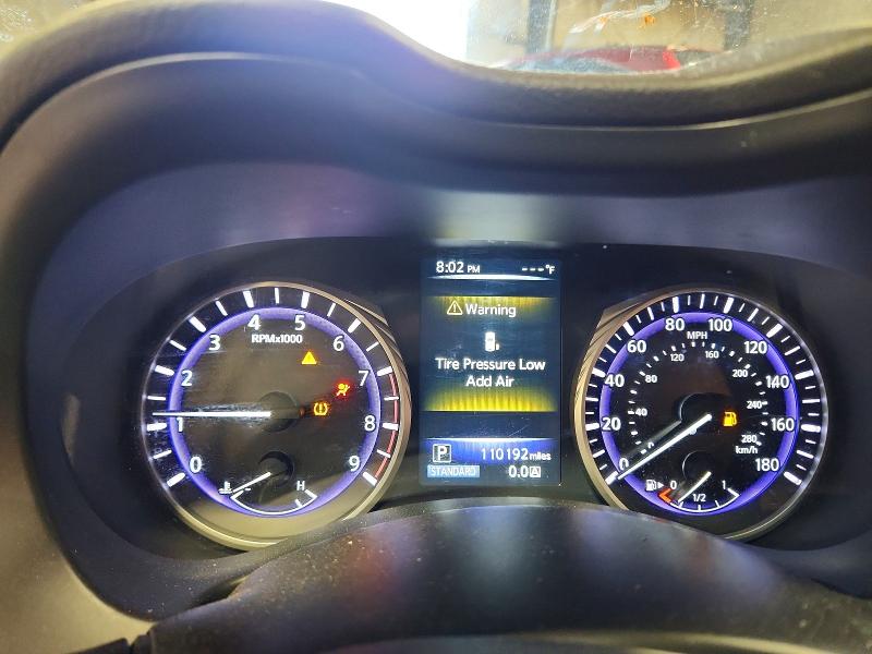 2017 Infiniti Q50 VIN JN1EV7AR7HM841642 COPART salvage auction — VANDALISM, Pa - Cert Of Salvage-Theft, sold $1,350 on 2026-07-29 (photo 9)