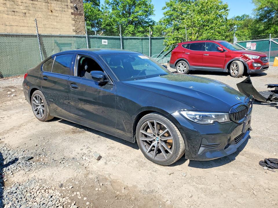 2020 BMW 3er VIN 3MW5R1J09L8B24890 COPART salvage auction — FRONT END, Salvage Title, sold $7,900 on 2026-07-09 (photo 4)