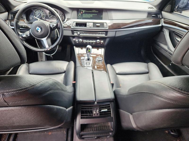 2014 BMW 5er VIN WBA5B1C50ED475755 COPART salvage auction — FRONT END, Tx - Salvage Vehicle Title, sold $1,400 on 2026-08-12 (photo 8)