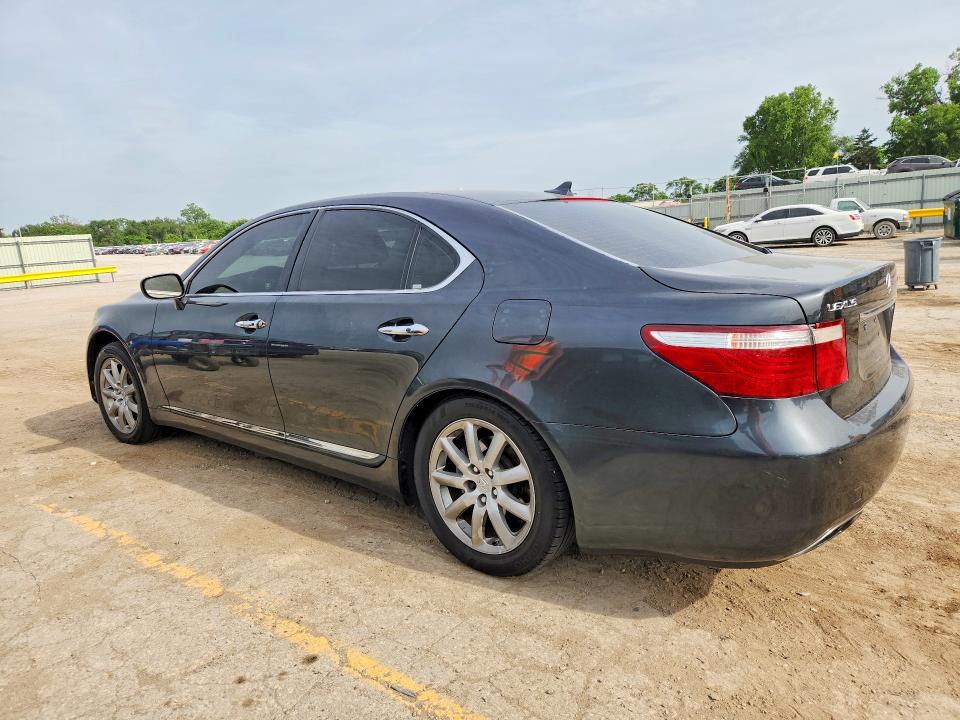 2008 Lexus Ls 460 VIN JTHBL46F585076104 COPART salvage auction — HAIL, KS - CERT OF TITLE-SALVAGE, sold $1,650 on 2026-07-08 (photo 2)