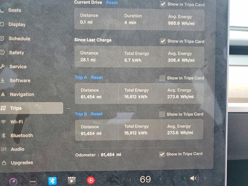 2022 Tesla VIN 7SAYGDEE3NA004935 COPART salvage auction — REAR END, Tx - Salvage Vehicle Title, sold $6,200 on 2026-07-30 (photo 9)