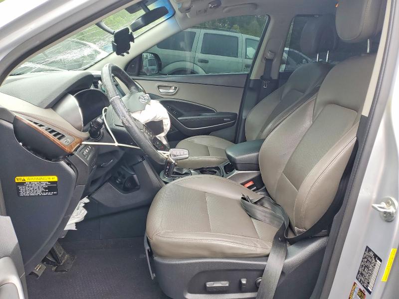 2017 Hyundai Santa fe VIN KM8SRDHF2HU202076 COPART salvage auction — FRONT END, Id - Salvage Certificate Of Title, sold $200 on 2026-07-28 (photo 7)