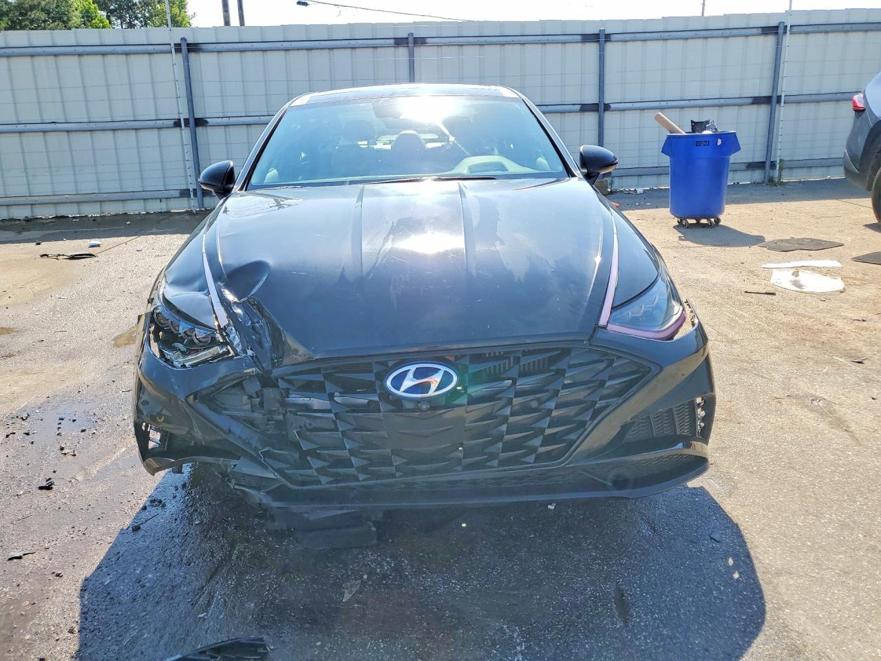 2021 Hyundai Sonata VIN 5NPEH4J20MH079569 COPART salvage auction — Front End, AL - CERT OF TITLE-SALVAGE TITLE, sold $7,800 on 2026-07-09 (photo 5)