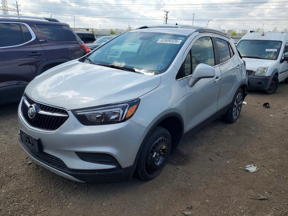 2022 Buick Encore VIN KL4CJESM8NB562001 COPART salvage auction — REAR END, Il - Salvage Certificate, sold $4,000 on 2026-07-07 (photo 1)