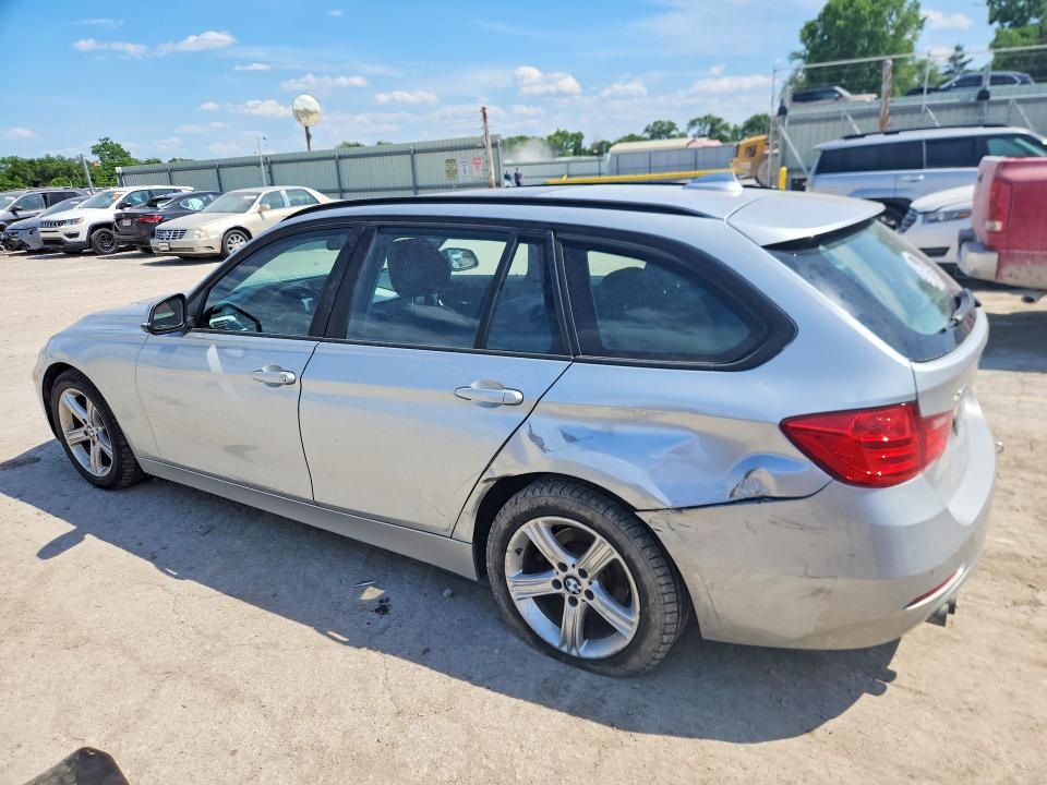 2014 BMW 3er VIN WBA3G7C54EKN37536 COPART salvage auction — REAR END, Ks - Cert Of Title-Salvage, sold $2,000 on 2026-07-20 (photo 2)