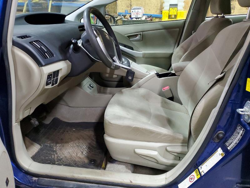 2010 Toyota Prius VIN JTDKN3DU4A0192226 COPART salvage auction — FRONT END, Sd - Certificate Of Title, sold $625 on 2026-07-28 (photo 7)