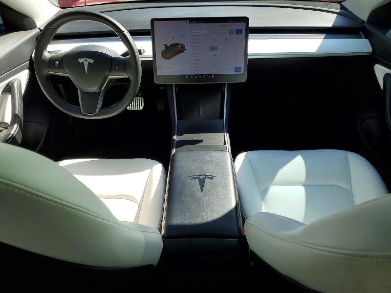 2020 Tesla VIN 5YJ3E1EB6LF601112 COPART salvage auction — UNDERCARRIAGE, Or - Salvage Title Certificate, sold $7,600 on 2026-07-13 (photo 8)