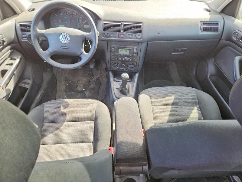 2003 Volkswagen Golf VIN 9BWGP21J734064715 COPART salvage auction — FRONT END, On - Permit No Brand - Unfit, sold $1,300 on 2026-07-09 (photo 8)