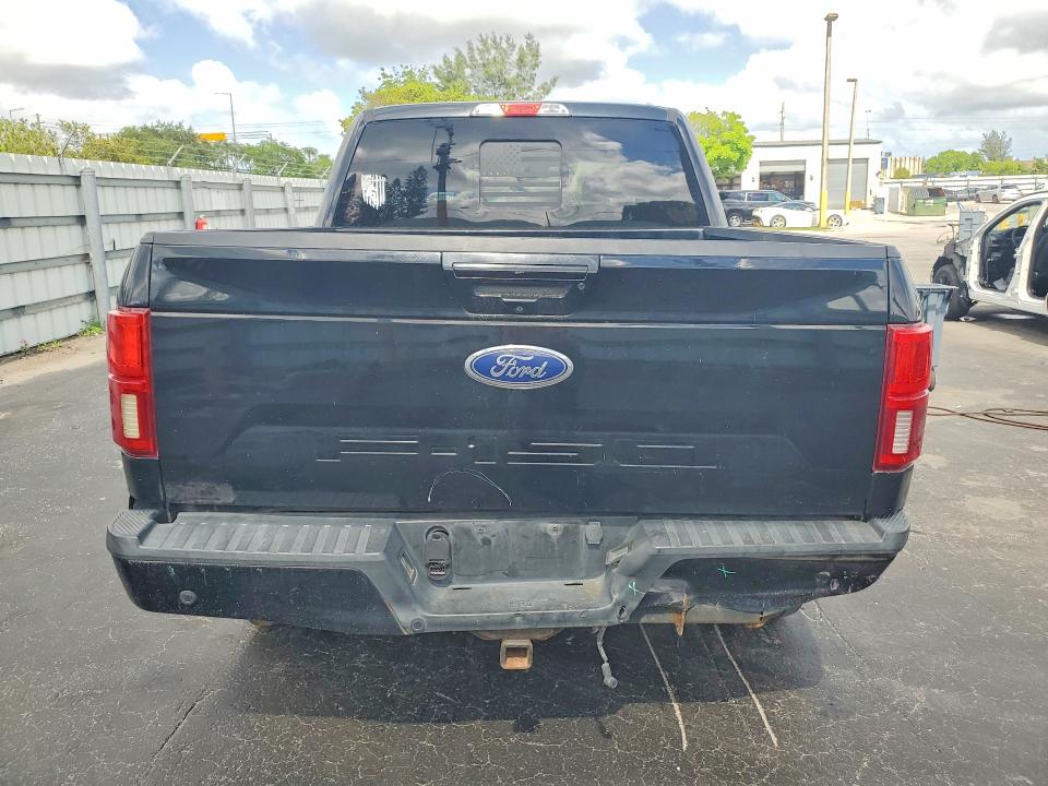2018 Ford F-150 lightning VIN 1FTEW1E53JFE76742 COPART salvage auction — MECHANICAL, La - Cert Of Title-Salvage, sold $6,700 on 2026-07-08 (photo 6)
