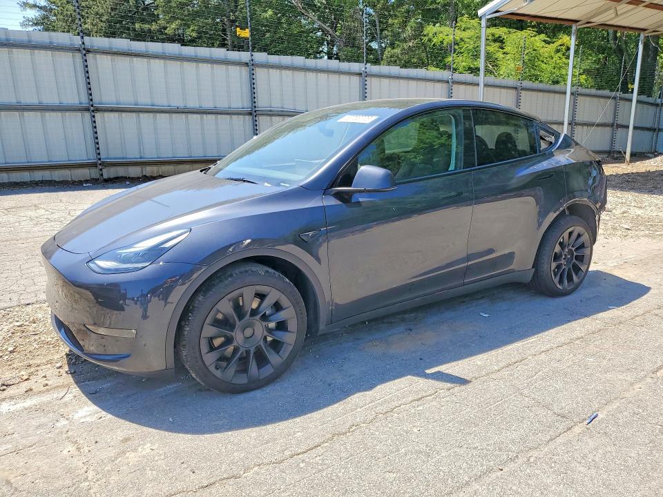 2024 Tesla Model y VIN 7SAYGDEE9RA231178 COPART salvage auction — REAR END, Ga - Cert Of Title-Salvage, sold $13,300 on 2026-07-28 (photo 1)