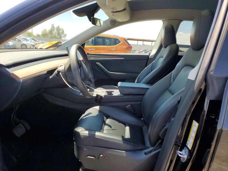 2023 Tesla Model y VIN 7SAYGDEE2PF813543 COPART salvage auction — REAR END, Nv - Salvage Title, sold $9,800 on 2026-07-06 (photo 7)