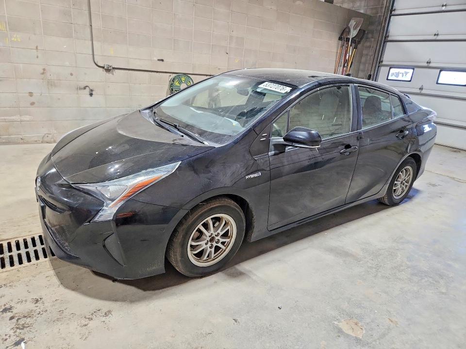 2016 Toyota Prius VIN JTDKBRFU3G3001220 COPART salvage auction — HAIL, Mn - Cert Of Title-Prior Salvage, sold $4,250 on 2026-07-07 (photo 1)