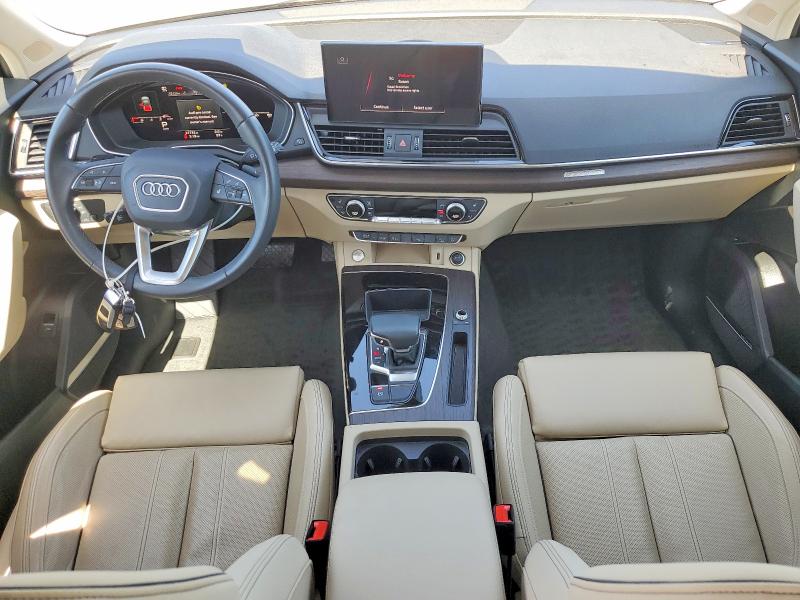 2024 Audi Q5 VIN WA1EAAFY3R2064082 COPART salvage auction — FRONT END, Ca - Salvage Certificate, sold $17,300 on 2026-07-21 (photo 8)