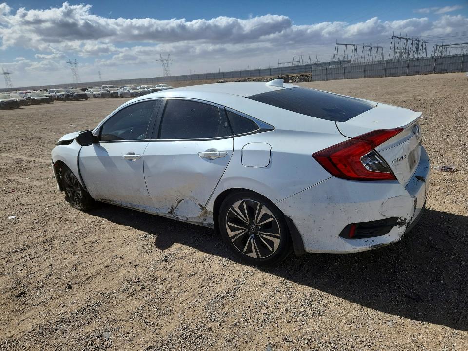 2018 Honda Civic VIN JHMFC1F35JX041756 COPART salvage auction — SIDE, Ca - Acq Bos - Post Sale - Salvage, sold $3,500 on 2026-07-21 (photo 2)